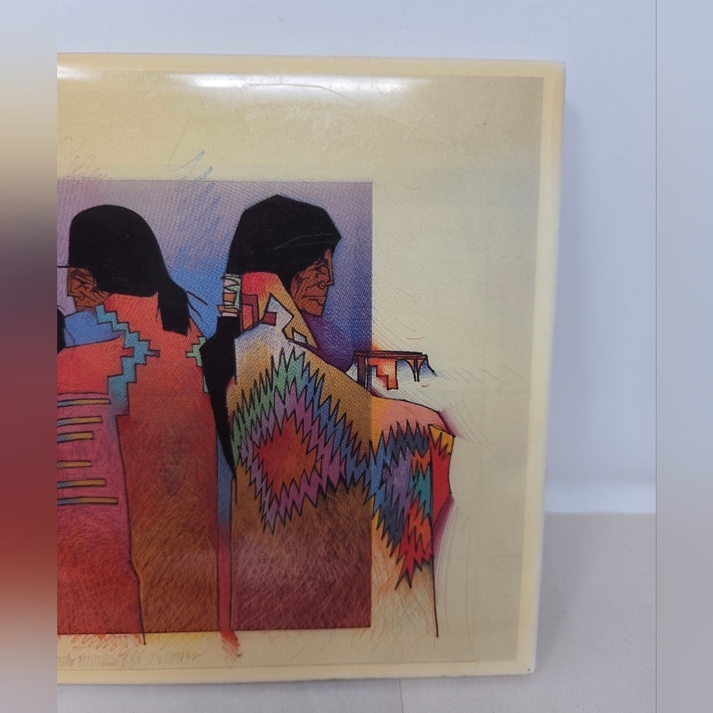 Amado Pena Designs Of The Southwest Art Tiles Hang On Wall Sit On Table Or Desk - Picture 5 of 16